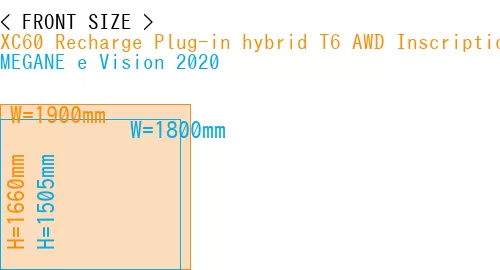 #XC60 Recharge Plug-in hybrid T6 AWD Inscription 2022- + MEGANE e Vision 2020